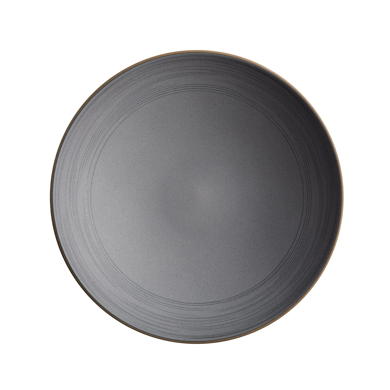 Heath Ceramics Echo Etched Shallow Salad Bowl In Indigo Heath Ceramics Echo Etched Shallow Salad Bowl In Indigo