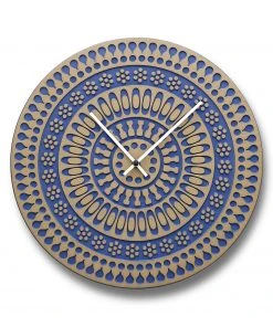 Heath + House Industries Ornament Clock In Deep Blue Limited Edition