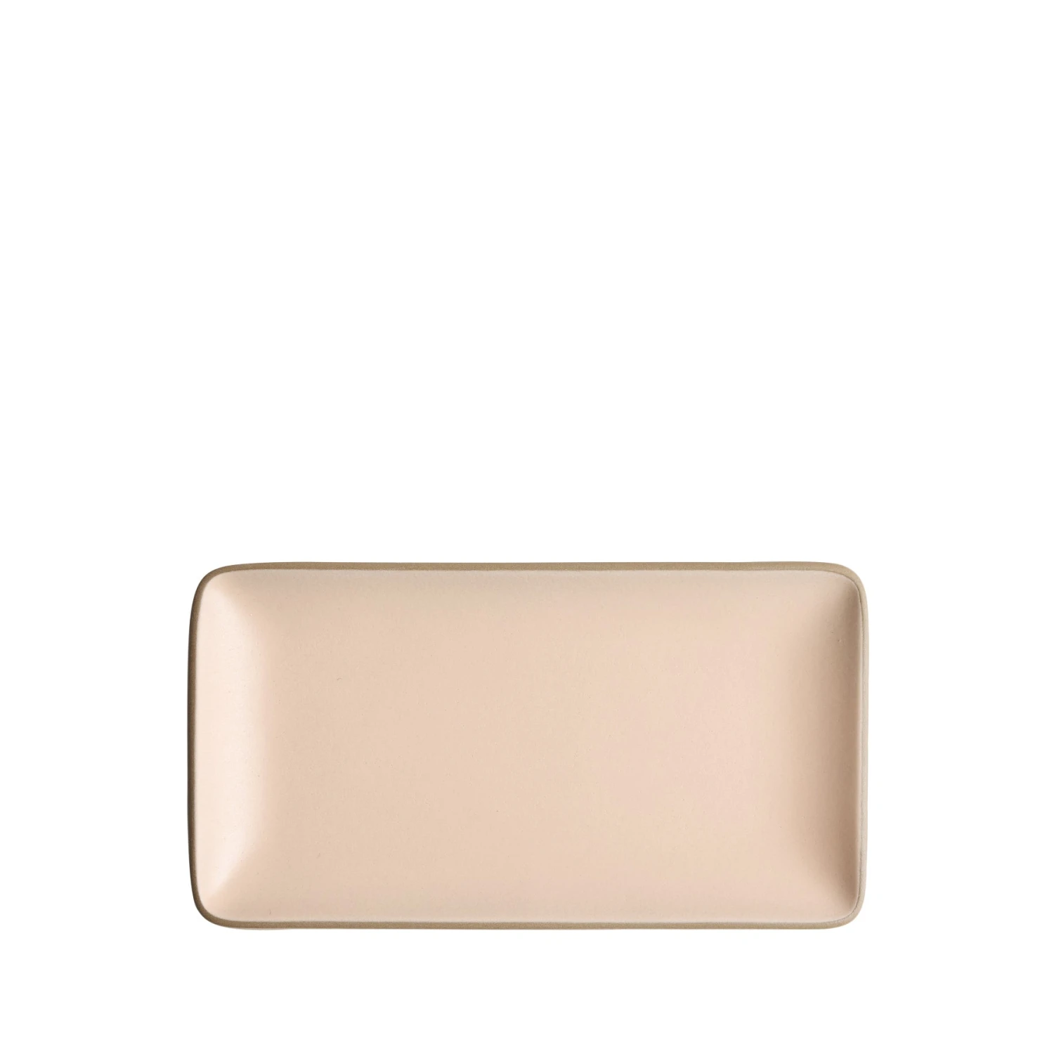 Heath Ceramics Plaza 6x12 Tray In White Peach Serving Bowls & Platters 1 Heath Ceramics Plaza 6x12 Tray In White Peach Serving Bowls & Platters