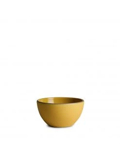 Heath Ceramics Plaza Dessert Bowl In Sunflower Gloss/Sunflower