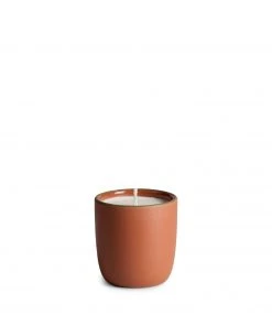Heath Ceramics Orange And Ginger Candle In Desert