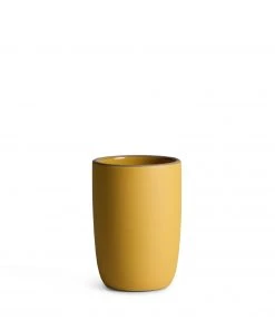 Heath Ceramics Tall Modern Cup In Sunflower Gloss/Sunflower