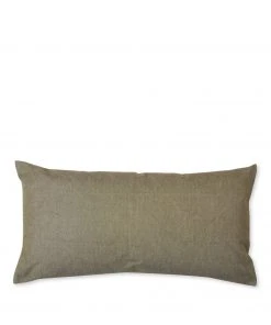 Adelene Simple Cloth Sturdy Boy Bolster In Olive