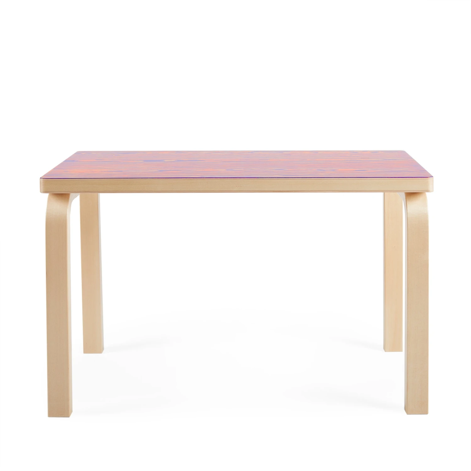 Artek Bench 153B In Pink And Purple Furniture 1 Artek Bench 153B In Pink And Purple Furniture