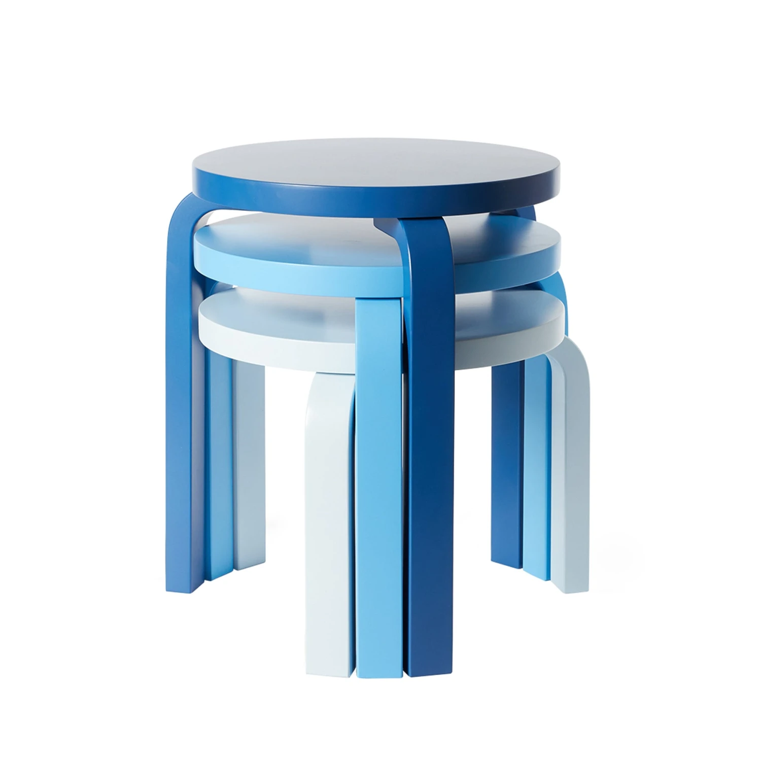 Artek Stool 60 Nesting Set 1 Artek Stool 60 Nesting Set