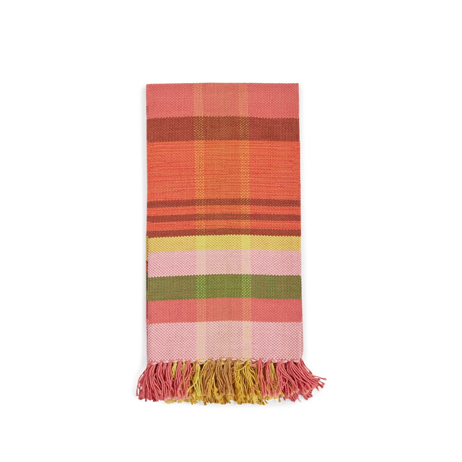 All Roads Towel/Runner In Ristra Plaid New All Roads Towel/Runner In Ristra Plaid New