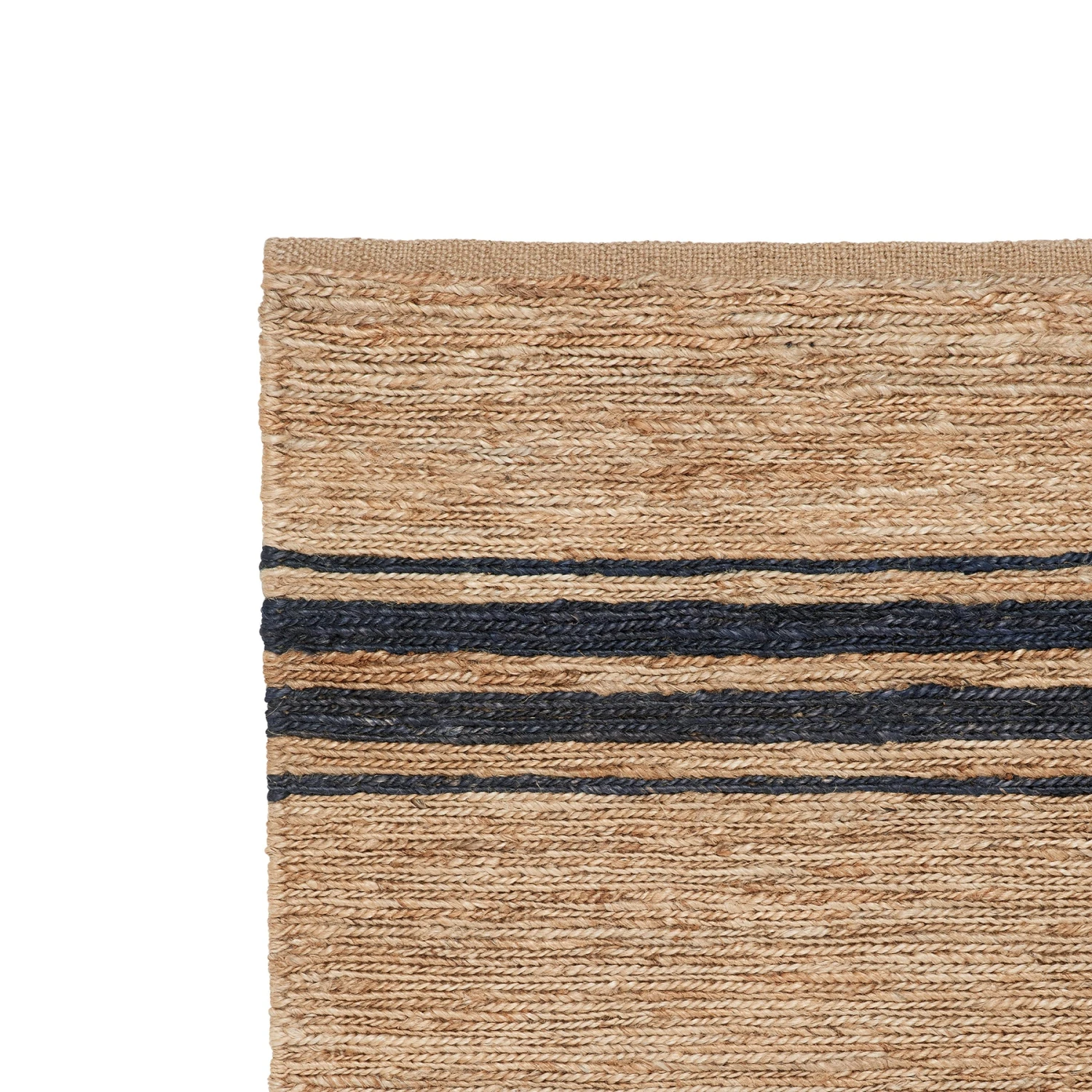 Armadillo Rugs River Runner In Indigo Ticking 2 Armadillo Rugs River Runner In Indigo Ticking