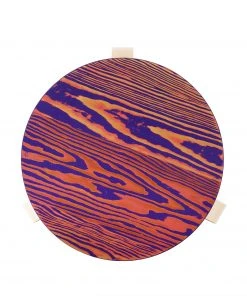 Artek Furniture Stool 60 In Pink And Purple