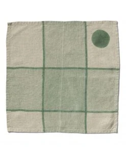 Block Shop Textiles All Linens Agave Napkin