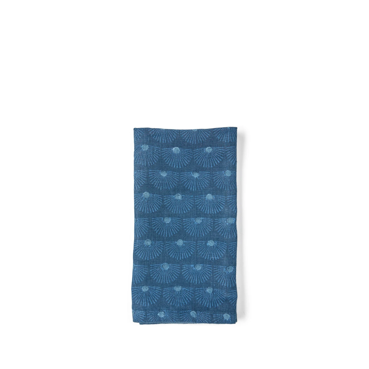 Block Shop Textiles All Linens Peacock Napkin 1 Block Shop Textiles All Linens Peacock Napkin