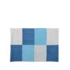 Cathy Callahan Final Few Linen Patchwork Placemat In Blues