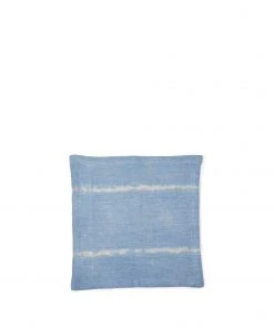 Cathy Callahan Final Few Stripes Cocktail Napkin In Dawn