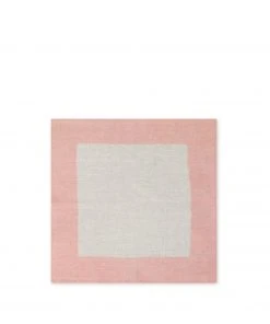 Cathy Callahan Linen Napkin In Peach New