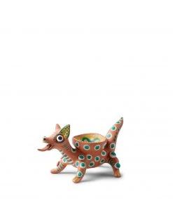 Carla Fernandez Dog Candleholder In Desert