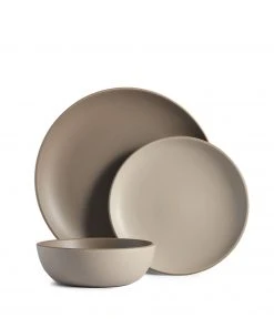 Heath Ceramics Cocoa Fawn Dinnerware Set Dinnerware Sets