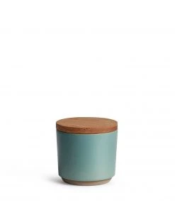 Heath Ceramics Container With Wooden Lid
