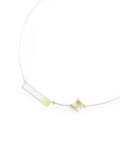 Dorian Webb Final Few Citrine And Enamel Necklace