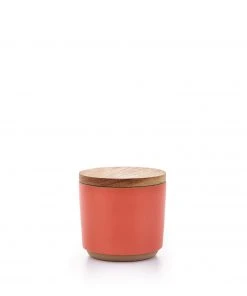 Heath Ceramics Container With Wooden Lid