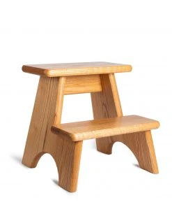 De Jong & Co Furniture Merton Step Stool In Oak