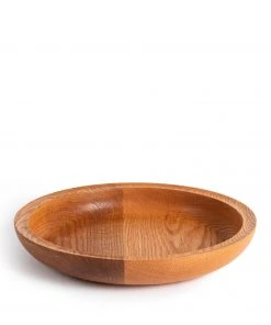 De Jong & Co Wooden Serving Bowl In Oak