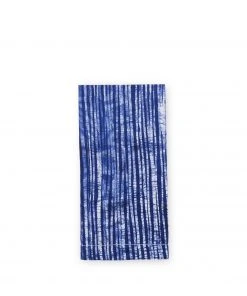 Dosa All Linens Lines Napkin In Ultramarine
