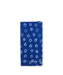 Dosa All Linens Tie Dye Napkin In Ultramarine