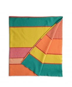 Green Grove Weavers Kelly Throw In Sunrose New