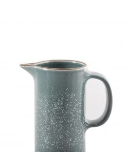 Heath Clay Studio Small Pitcher In Bluejay And Opaque White Accessories