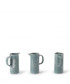 Heath Clay Studio Small Pitcher In Bluejay And Opaque White Accessories