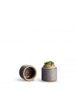 Heath Clay Studio Matchstick Holder In Dawn And Matte Brown Candles & Lighting