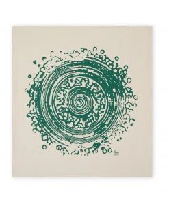 Heath + House Industries New Vintage Tile Art Tea Towels In Sunrose