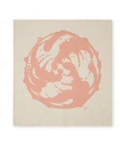 Heath + House Industries New Vintage Tile Art Tea Towels In Sunrose