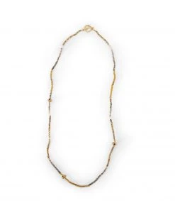 Kirsten Muenster Bumble Bee Jasper Necklace With Callistemon Beads Final Few