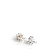 Kirsten Muenster Jewelry Star Pod Earrings In Silver
