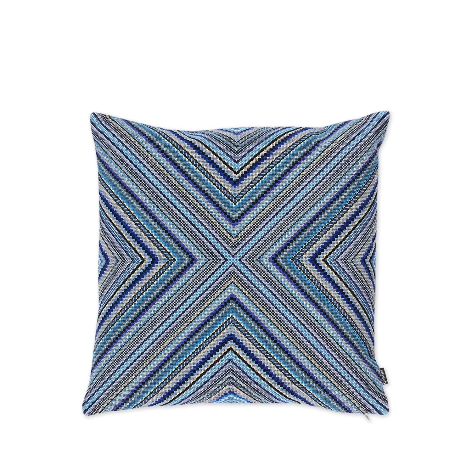 Kissweh Zeinab Pillow In Indigo Pillows & Throws Kissweh Zeinab Pillow In Indigo Pillows & Throws
