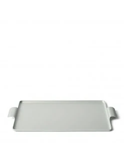 Kaymet Registry Essentials Pressed Tray In Silver 11 X 14.5