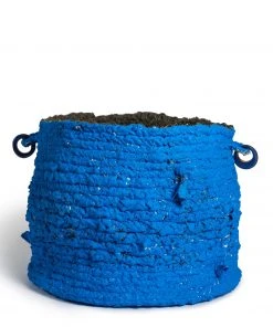 Llane Alexis Baskets & Storage Large Floor Basket With Ceramic Beads