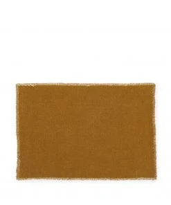 Libeco Pacific Placemat In Curry Registry Essentials