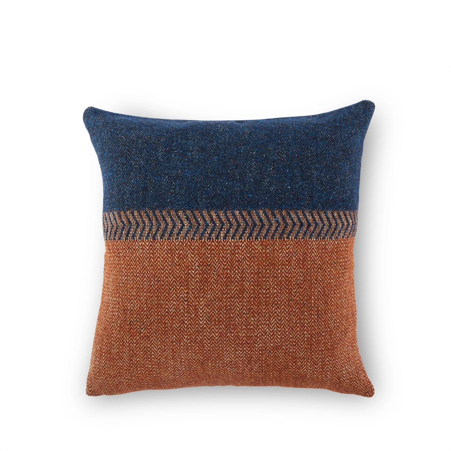 Libeco Pillows & Throws Jules Pillow In Rust Herringbone Libeco Pillows & Throws Jules Pillow In Rust Herringbone