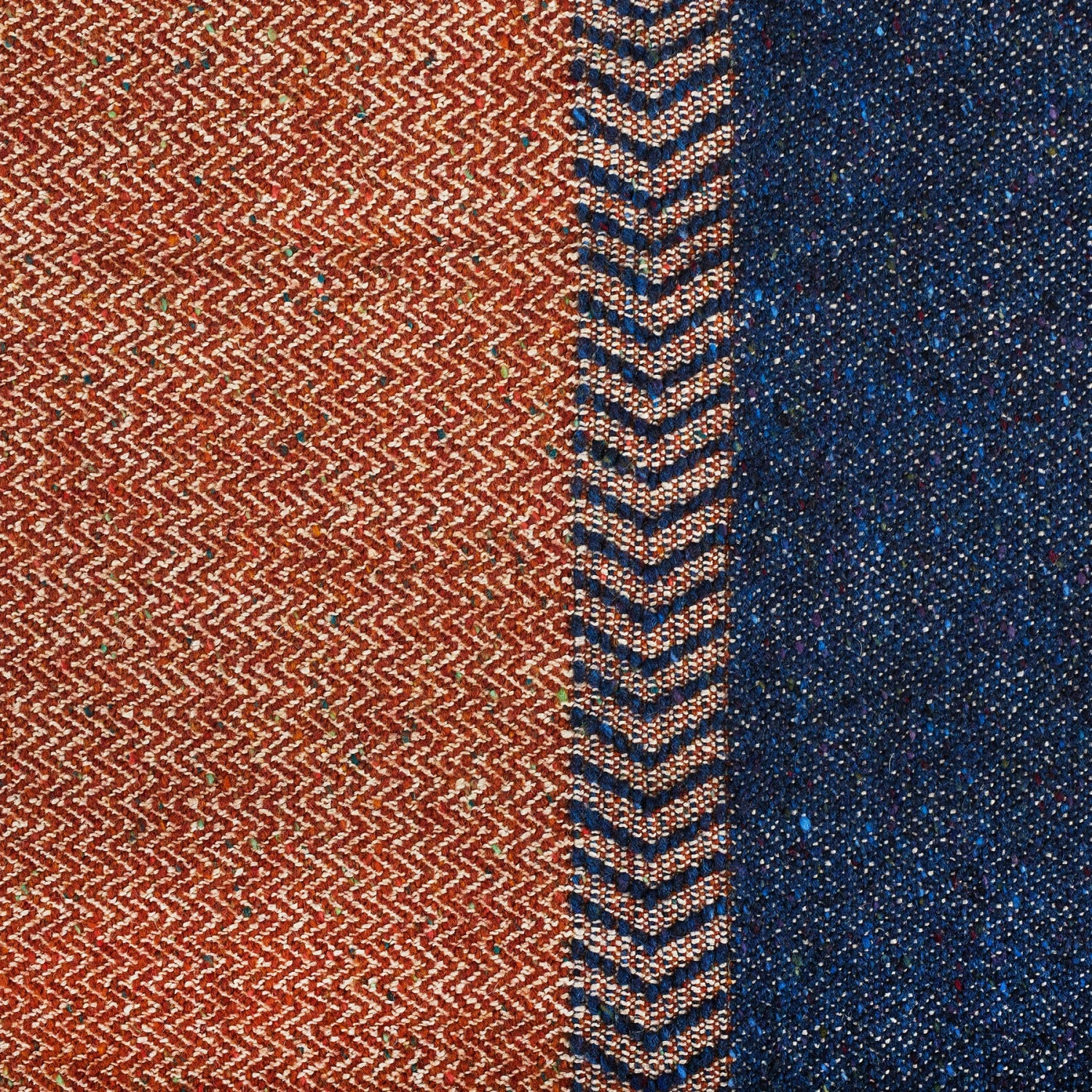 Libeco Jules Throw In Rust Herringbone Pillows & Throws 3 Libeco Jules Throw In Rust Herringbone Pillows & Throws