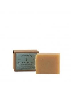 Los Poblanos Blue Corn Mint Bar Soap Registry Essentials