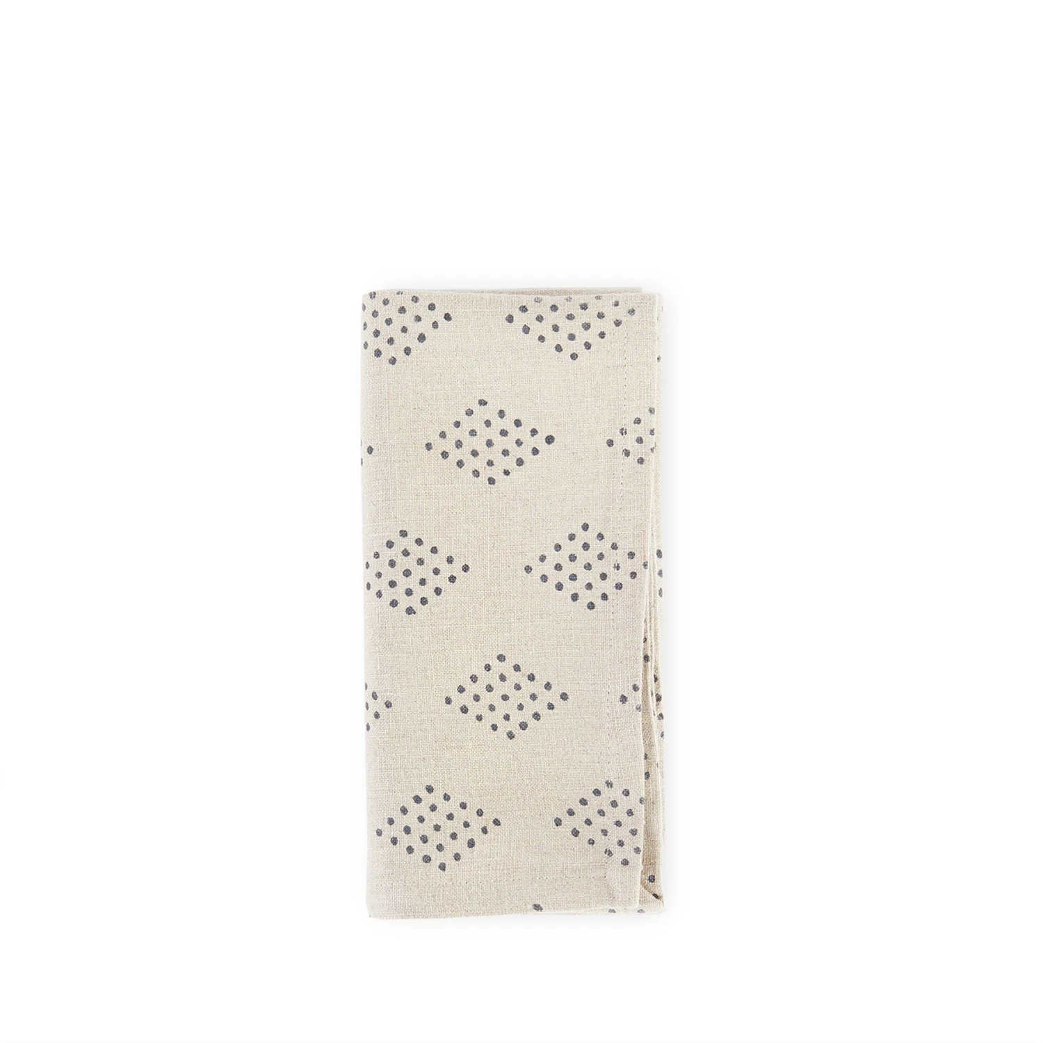 Block Shop Textiles Little Nan Napkin In Flax 1 Block Shop Textiles Little Nan Napkin In Flax