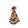 Garza Marfa Final Few Desert Scarf In Mahogany