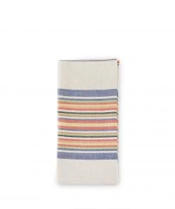 Garza Marfa Registry Essentials Multi Stripe Napkins (Set Of 4)