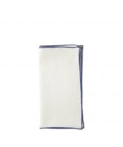 MADRE Small Napkins In Anafe White (Set Of 4) Final Few