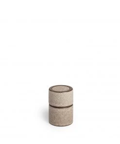 Heath Clay Studio Matchstick Holder In Vanilla Bean And Matte Brown Accessories