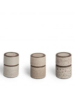 Heath Clay Studio Matchstick Holder In Vanilla Bean And Matte Brown Accessories