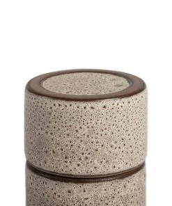Heath Clay Studio Matchstick Holder In Vanilla Bean And Matte Brown Accessories