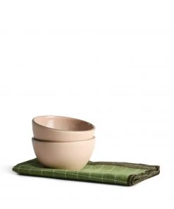 Heath Ceramics White Peach Dessert Set New