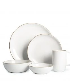 Heath Ceramics Opaque White Dinnerware Set